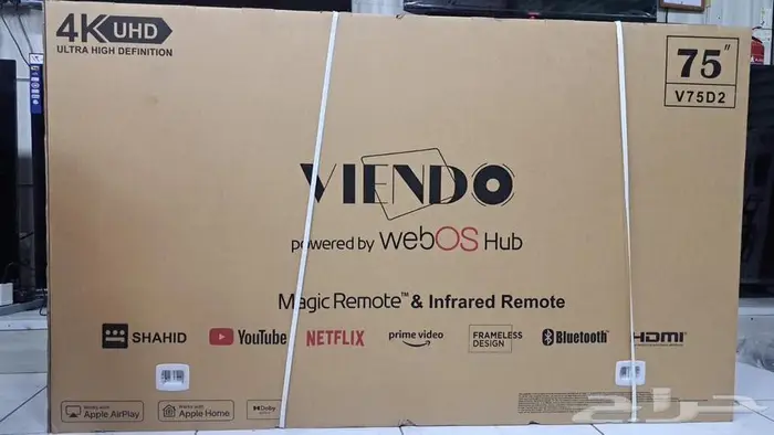 شاشات تلفزيون 4k سمارت رخيصة متوفر توصيل الرياض 3