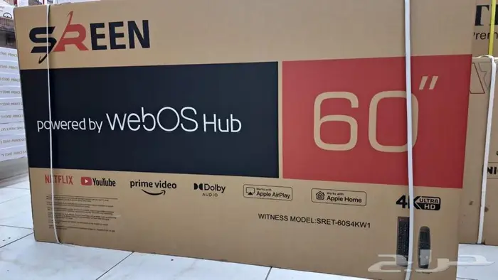 شاشات تلفزيون 4k سمارت رخيصة متوفر توصيل الرياض 8