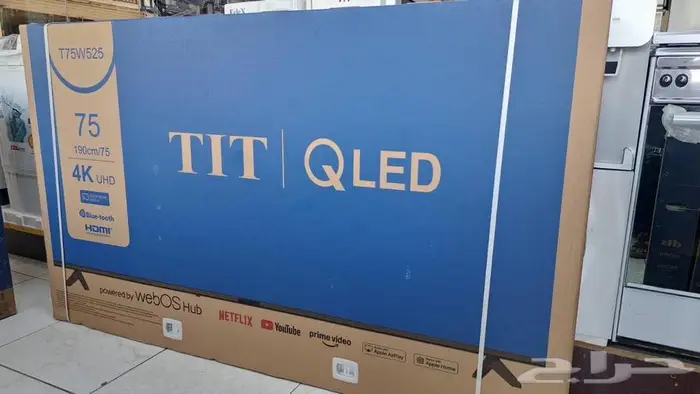 شاشات تلفزيون 4k سمارت رخيصة متوفر توصيل الرياض 4