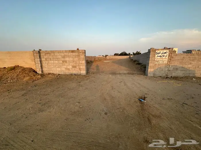 حوش للبيع او للايجار بيش 3