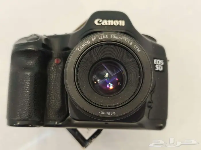كاميرا Canon 5D Mark I مع عدسة 50mm فل فريم كلاسيكية 3