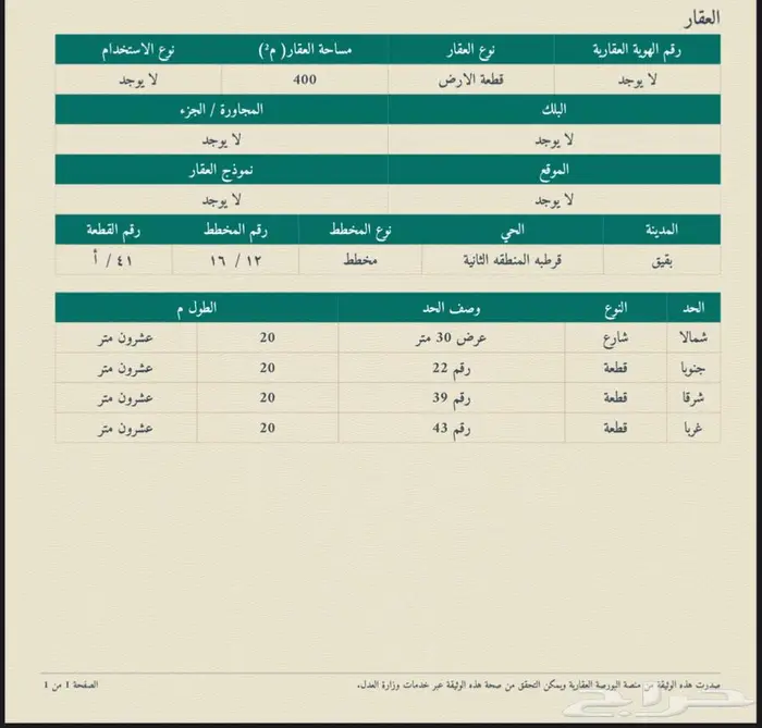 ارض تجاريه بقيق للبيع 0