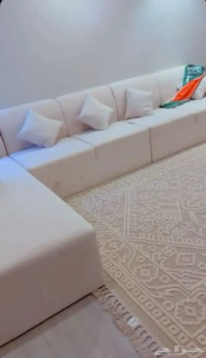 كنب حرف L للبيع 4 اشخاص 0