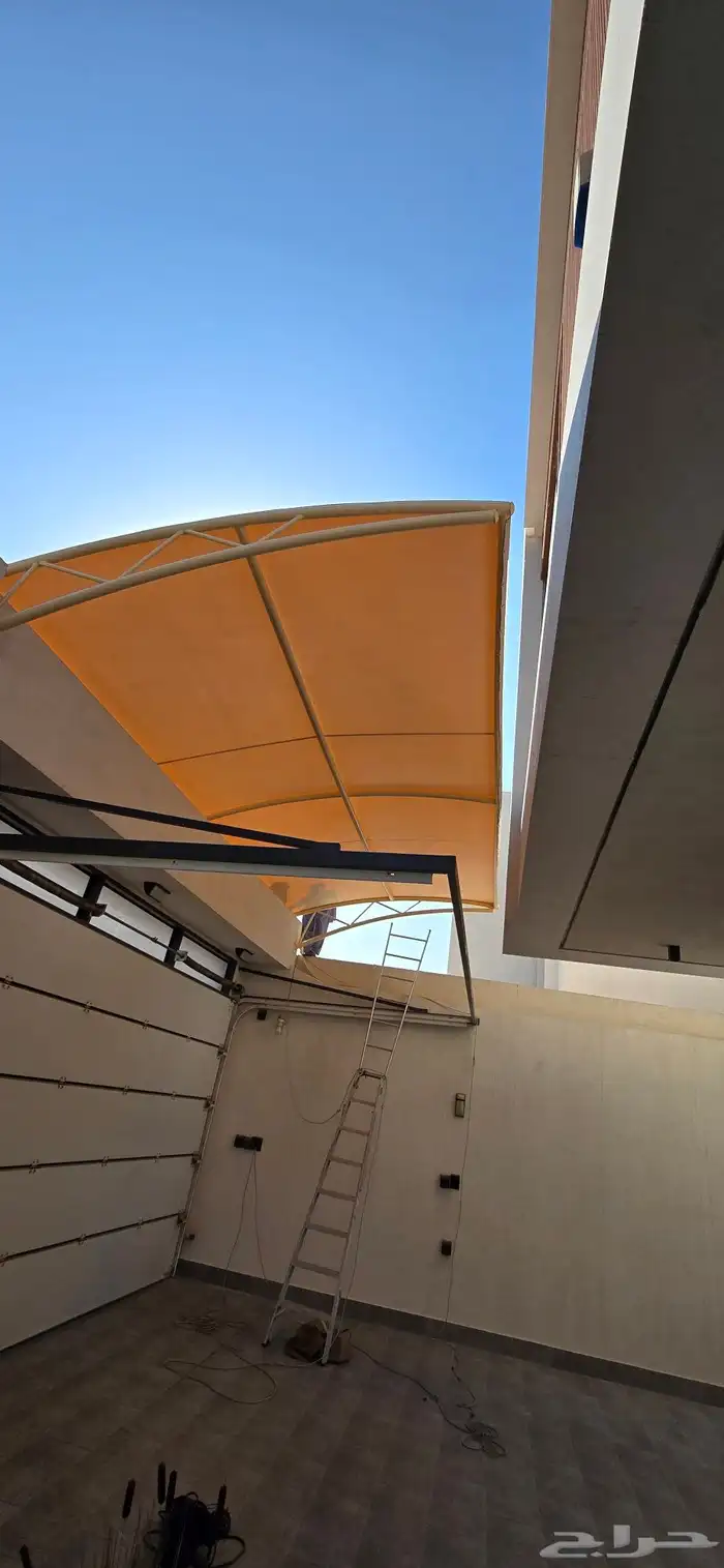 مظلات سيارات تركيب سواتر تركيب برجولات جلسات خارجيه  عالم_ال 5