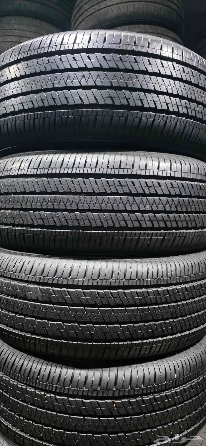 4 طقم كفرات منزل بريجستون 255 55 19 0