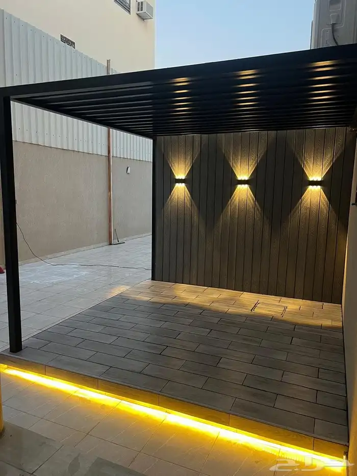 تصميم وتنفيذ جمع الجلسات الخارجية والغرف الزجاجية وشبكات اري 1