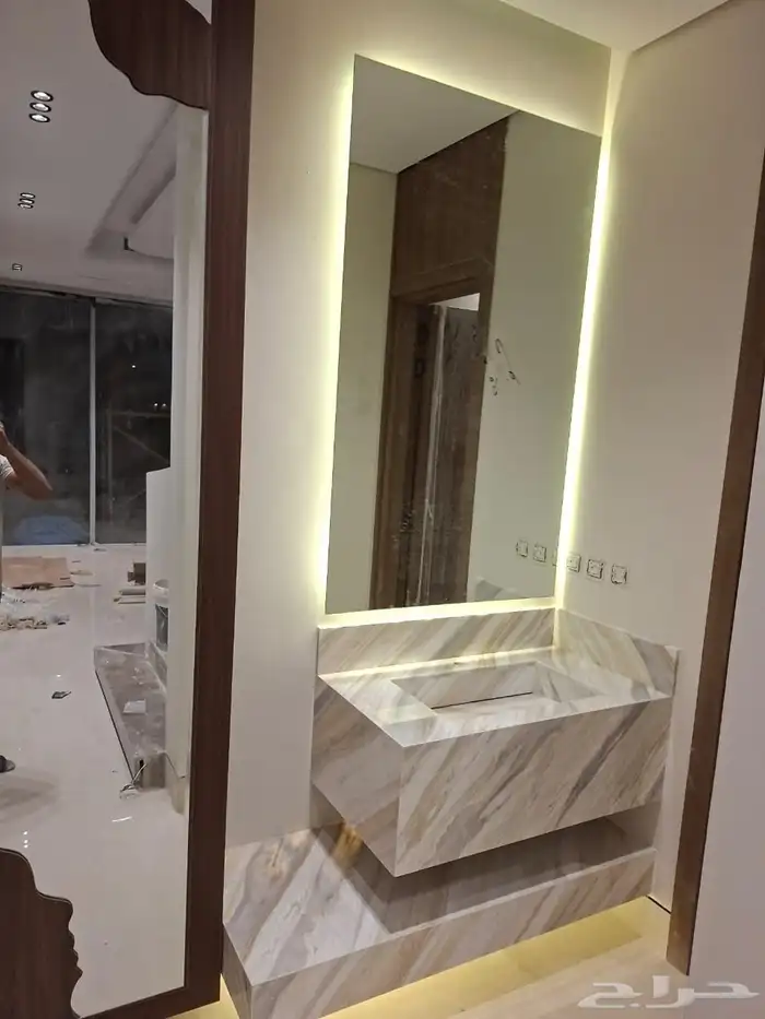 مغاسل رخام طبيعي وصناعي أفخم الموديلات الحديثه  رخام  مغاسل 0
