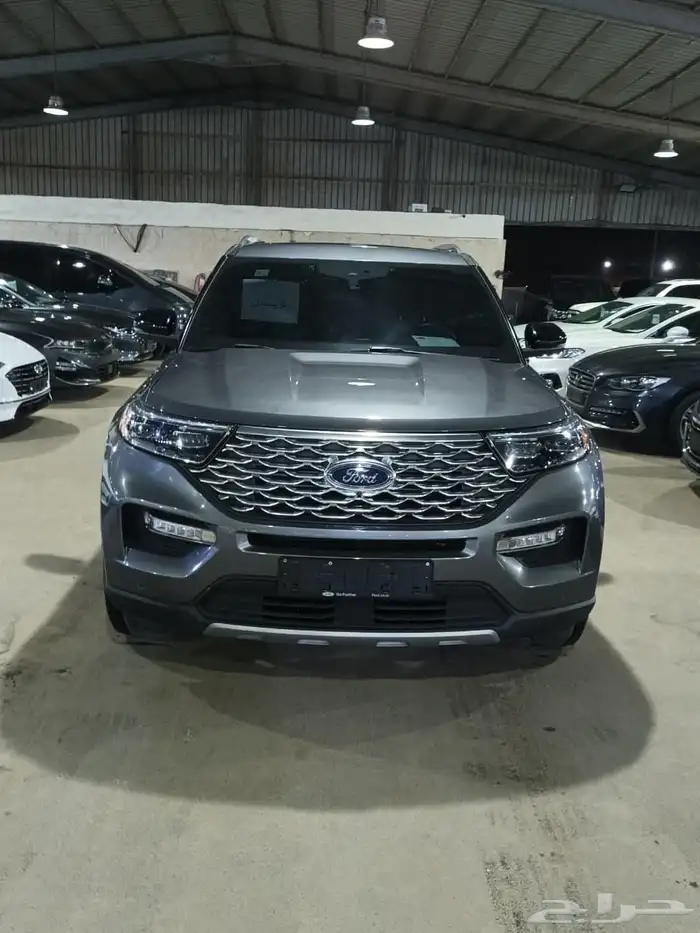 فورد اكسبلور رصاصي 2022 بنزين بطاقة جمركية وارد كوريا 2