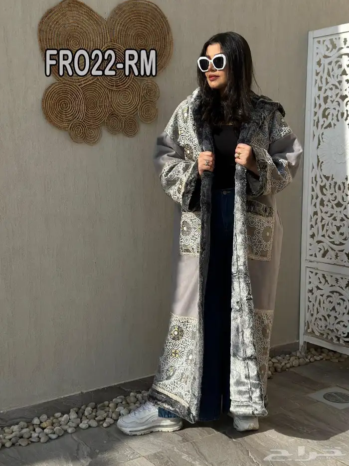 فرو نسائي فخم لشتاء جلسات بر جلد فرو مخمل 7