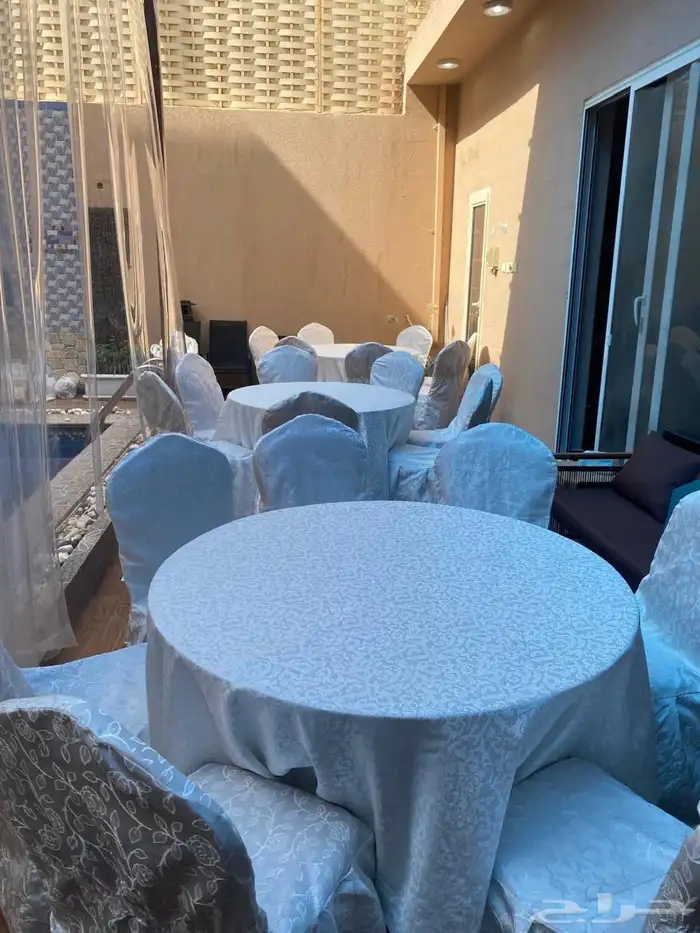 تجهيز حفلات مناسبات خلفيات تخرج طاولات استقبال طاولات طعام 11