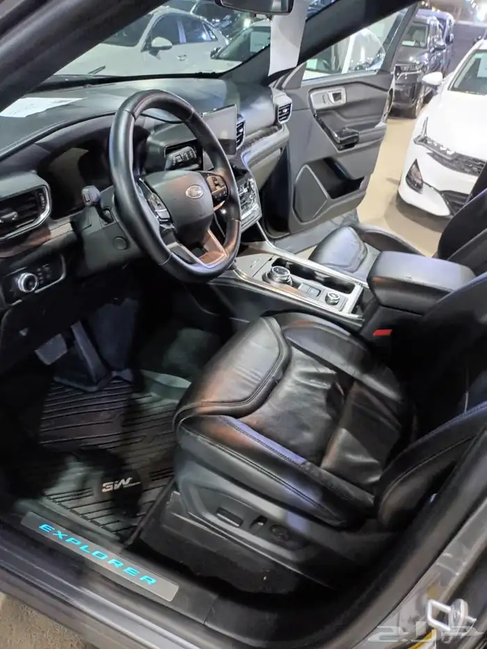 فورد اكسبلور رصاصي 2022 بنزين بطاقة جمركية وارد كوريا 9