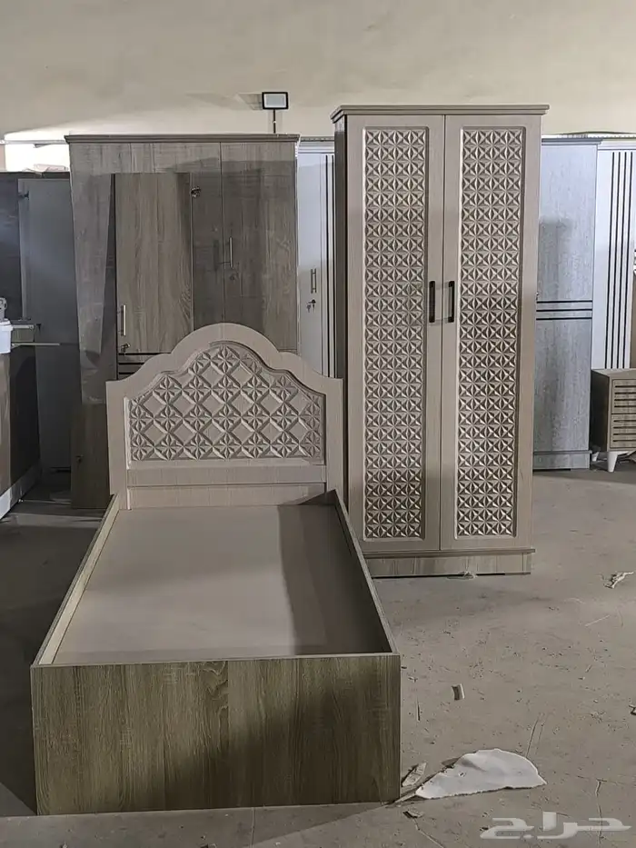 سراير حديد و خشب مراتب دولاب حديد و خشب 1