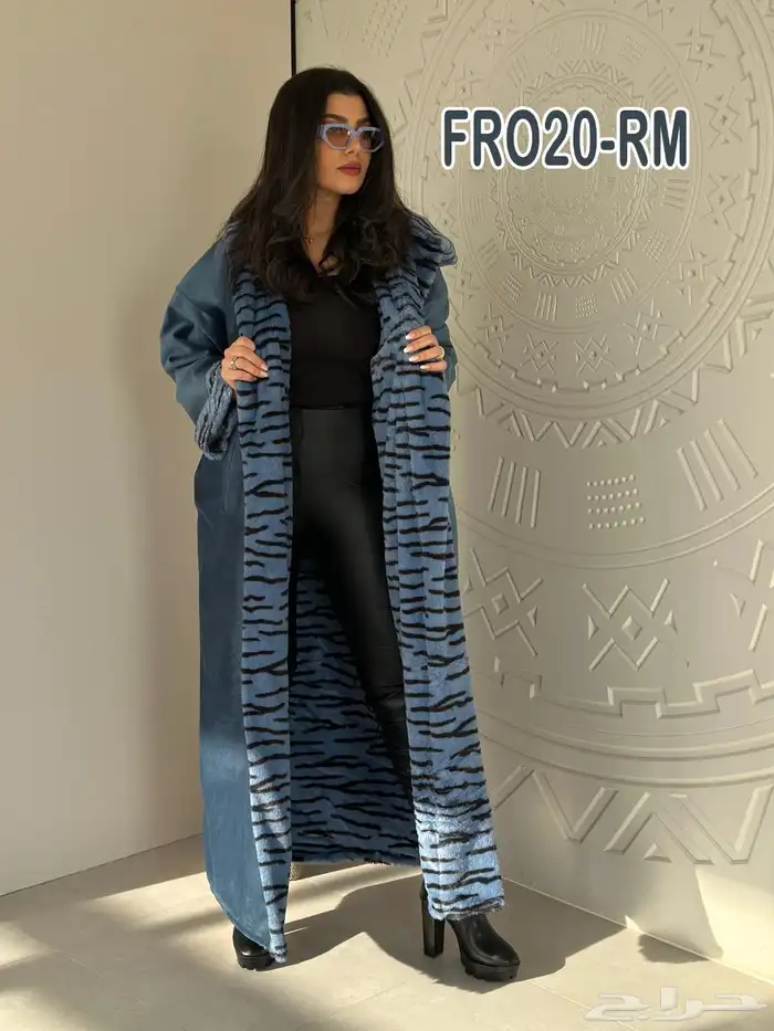 فرو نسائي فخم لشتاء جلسات بر جلد فرو مخمل 2