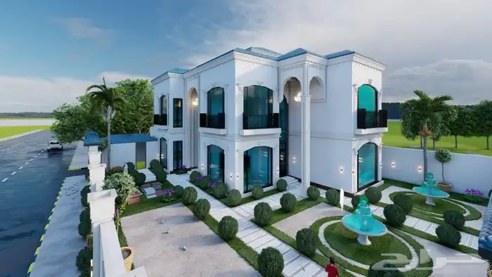 تصميم واجهات نيوكلاسيك 3