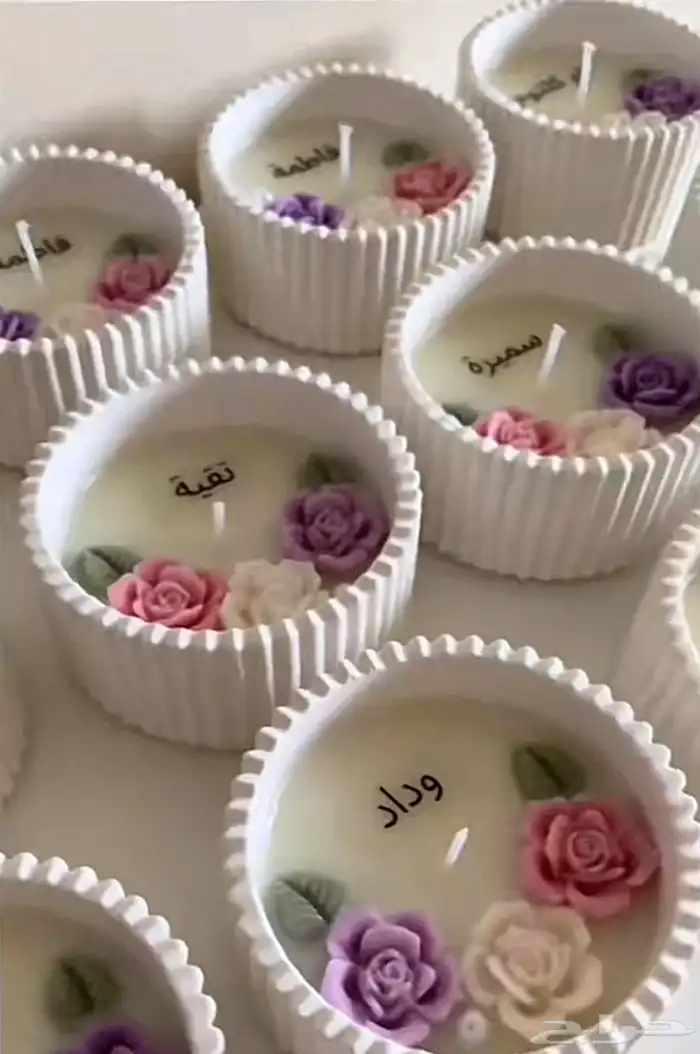 شموع توزيعات هدايا حسب الطلب 57