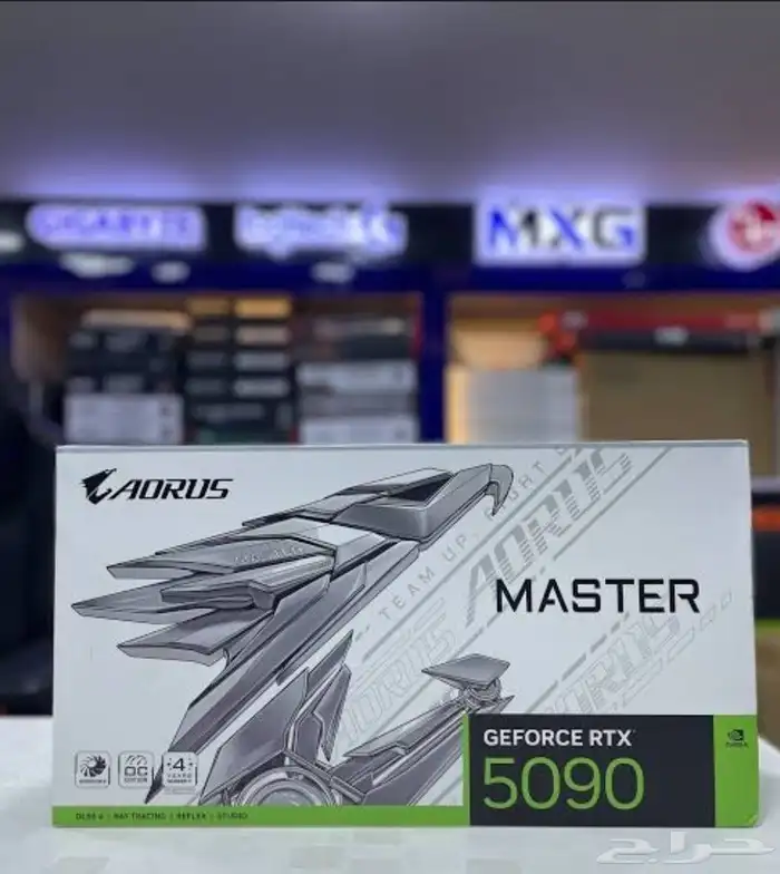 كرت شاشه Gigabyte Aorus RTX 5090 جديد 1