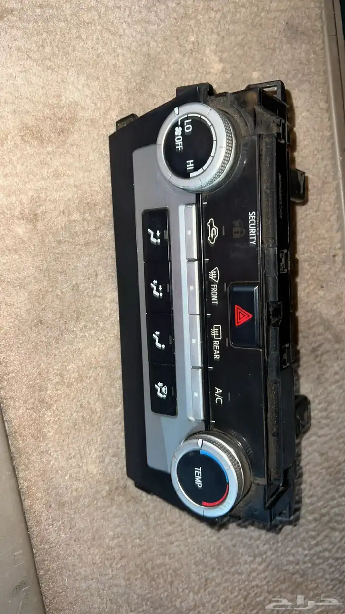 مجموعه تحكم مكيف فلشر اصلي وكاله كامري 2012 الى 2015 0