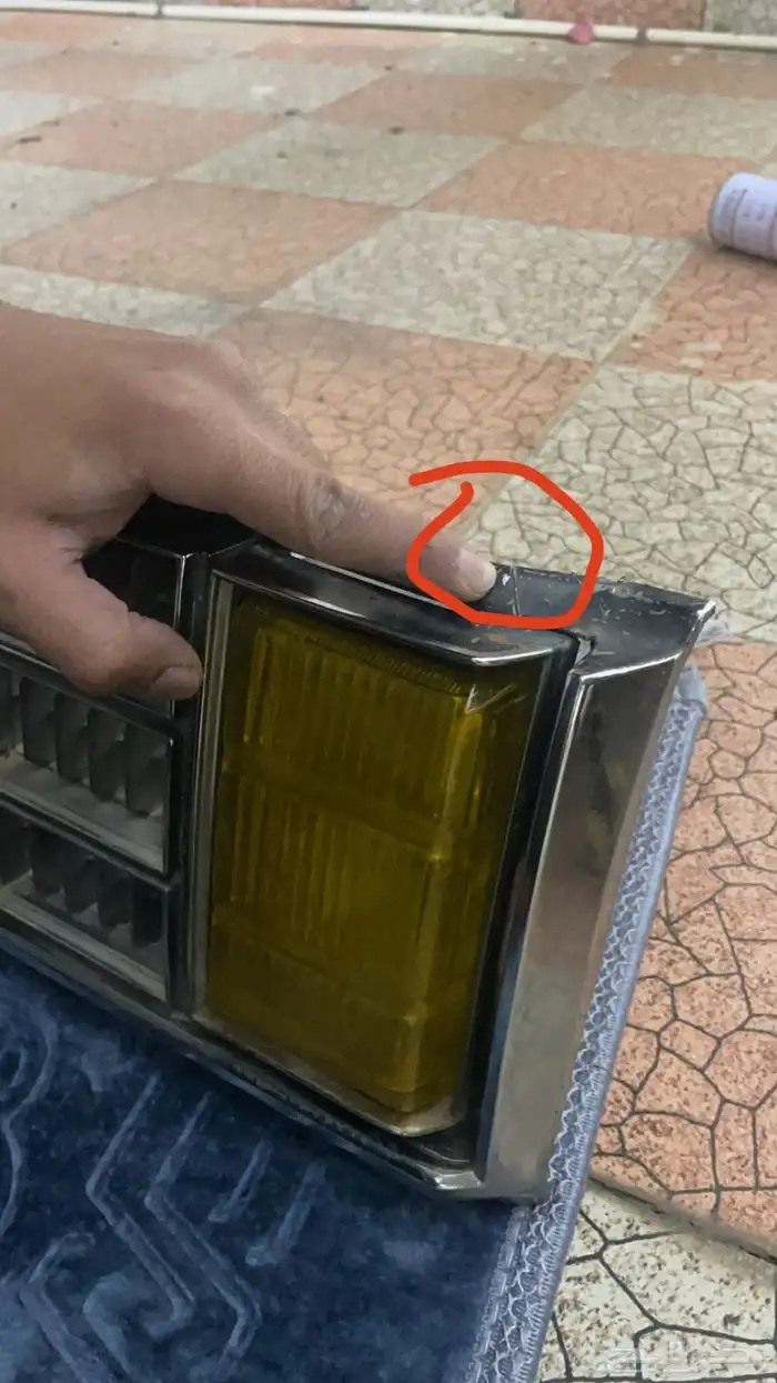شبك كراون تايوتا أمامي 3
