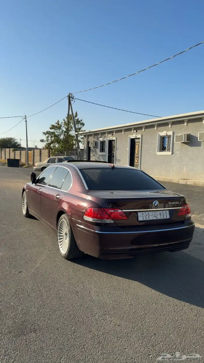 بي ام دبليو 2007 الفئة السابعه شبه وكاله 4