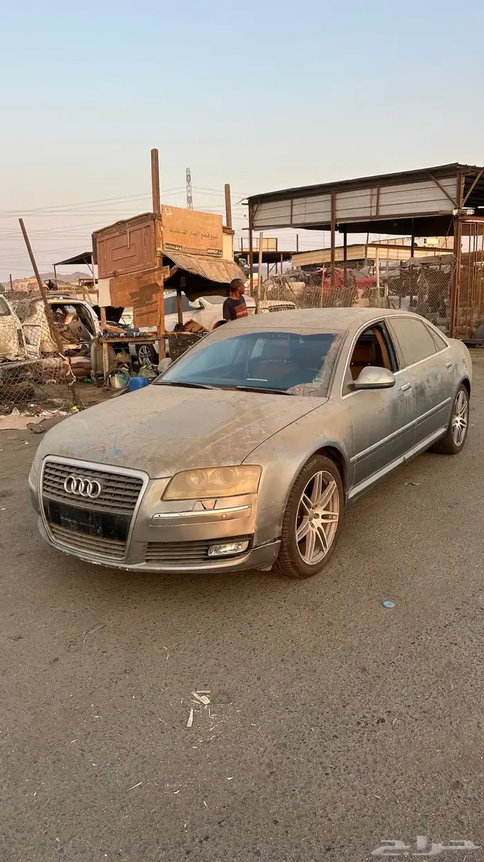 قطع غيار تشليح اودي اي 8 موديل 2009 1