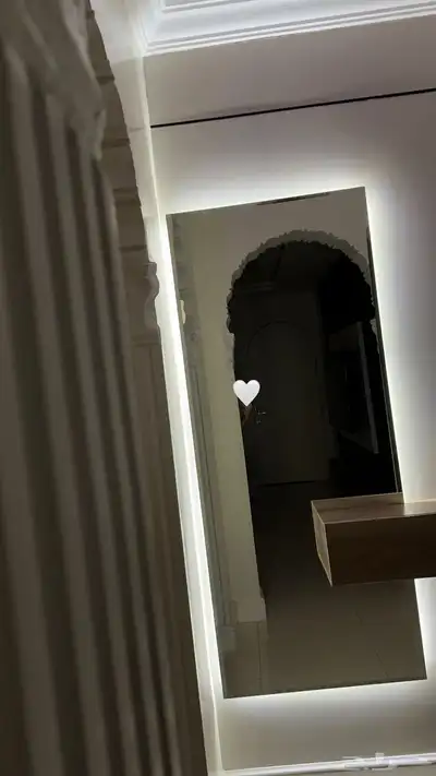 مرايا ب اضاءة ليد جديده 0