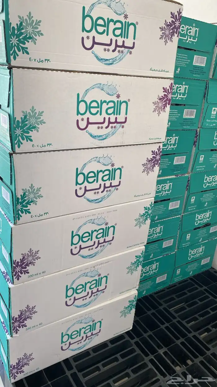 9 ريال للبيع كرتون مياه متوفر جميع الشركات اقل سعر 1