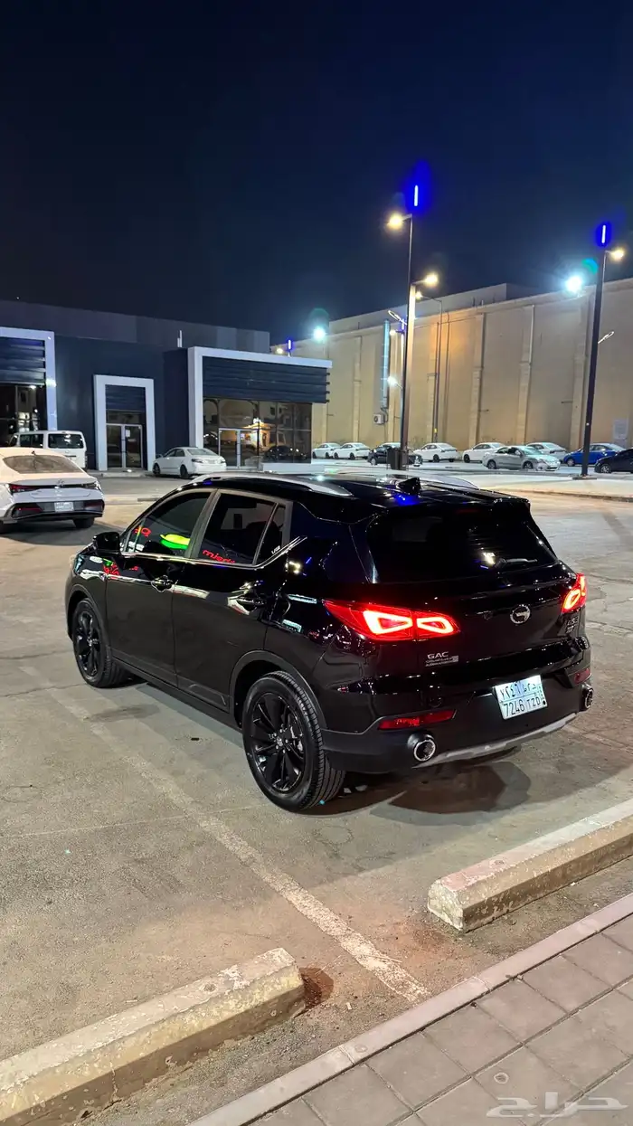 GAC GS3 2021 فل كامل اسود 6