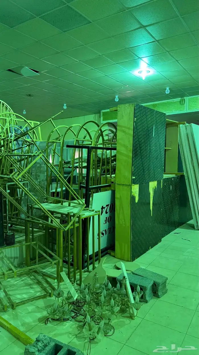 تصفيه مستودع كوش افراح بالاحساء 1