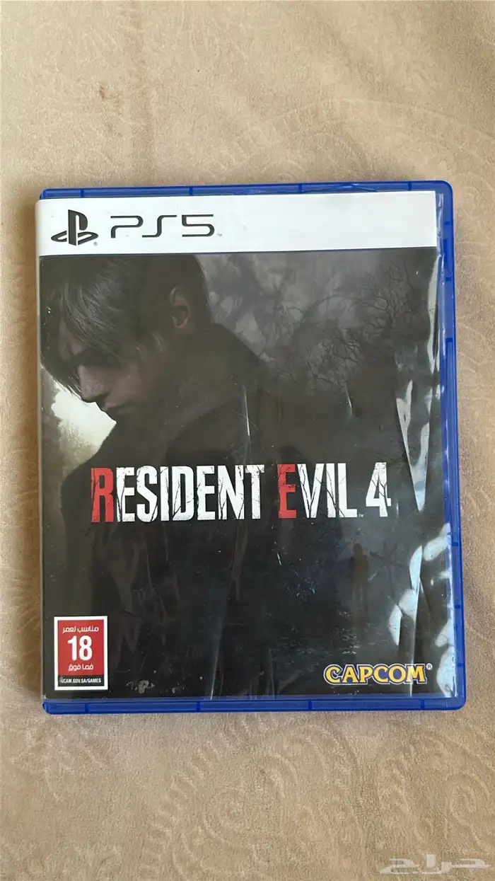 شريط رزدنت ايفل 4 ريميك نسخه سوني5 0