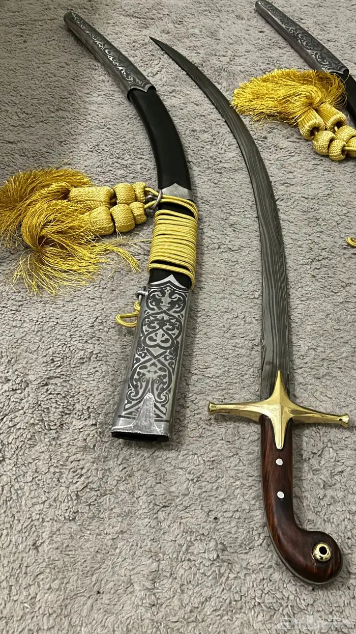 سيف شمشير جوهر عثماني دمشقي فضه 25