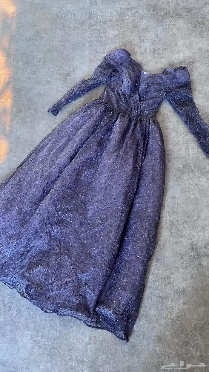 فستان موف لبس مره وحده فقط مقاس s السعر 100 قابل للتفاوض 3