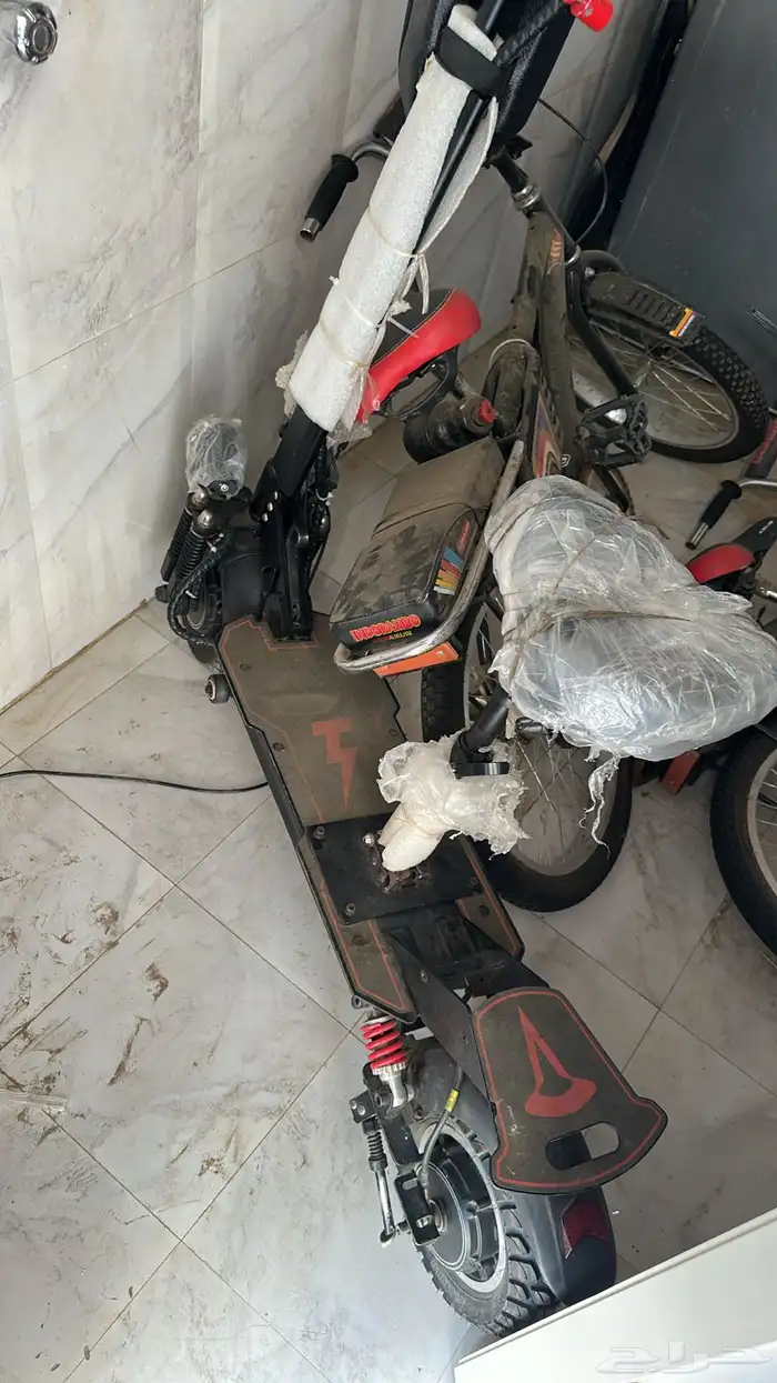سكوتر الوحش اثنين ما طور 1200 وات استخدام أربع شهور 2