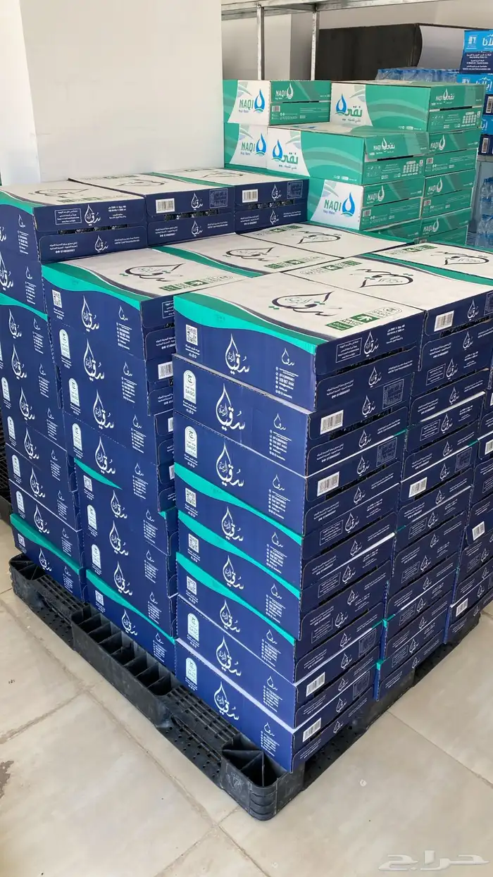 9 ريال للبيع كرتون مياه متوفر جميع الشركات اقل سعر 5