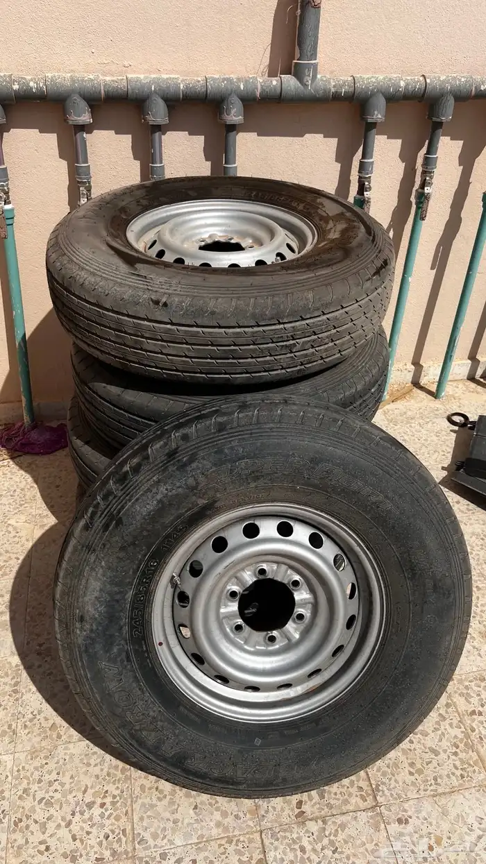 كفرات شواهين مقاس 16 مسامير 6 0