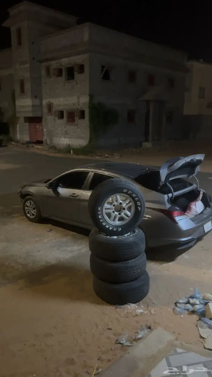 جنوط لكزس الحميدي وكفرات 1