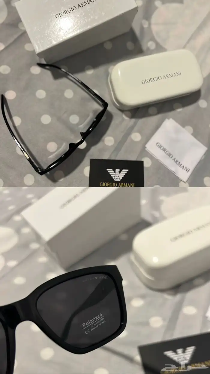 نظارة لاكوست LACOSTE- جورج ارماني GIORGIO ARMANI- Ray Ban 3