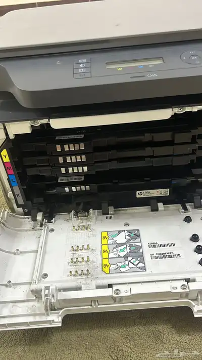 طابعة hp color Laser MFP 178nw. لتشكو من شي index