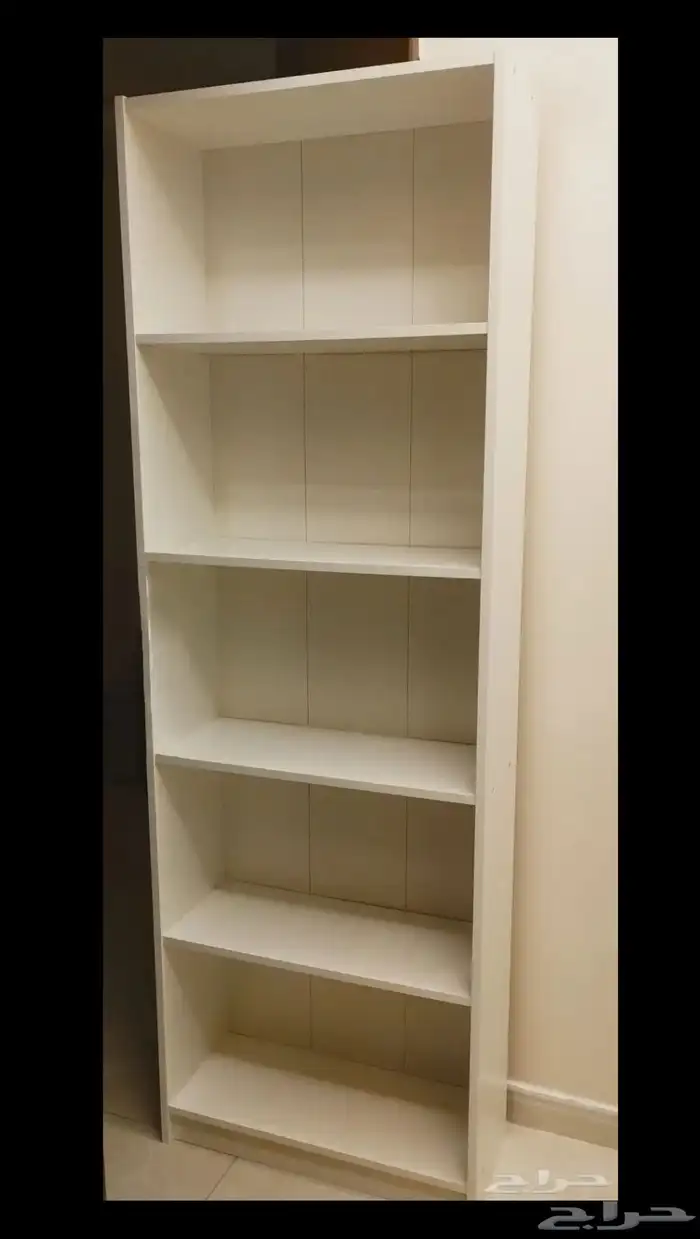 مكتبة بيضاء ايكيا- White Bookcase IKEA 0