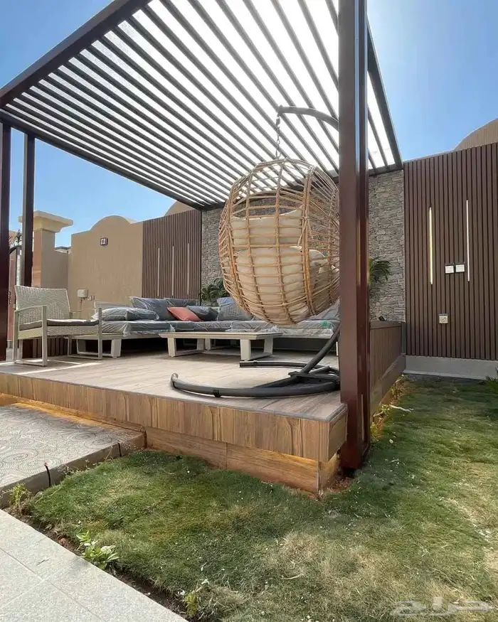 تنسيق حدائق وغرف زوجاج 6