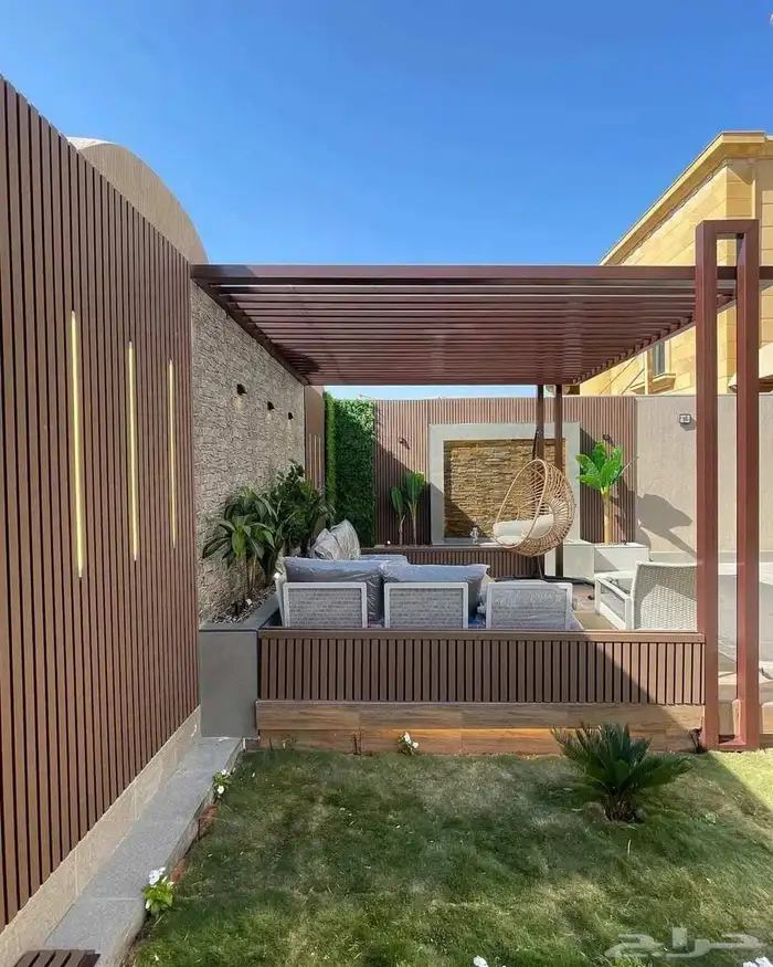 تنسيق حدائق وغرف زوجاج 1