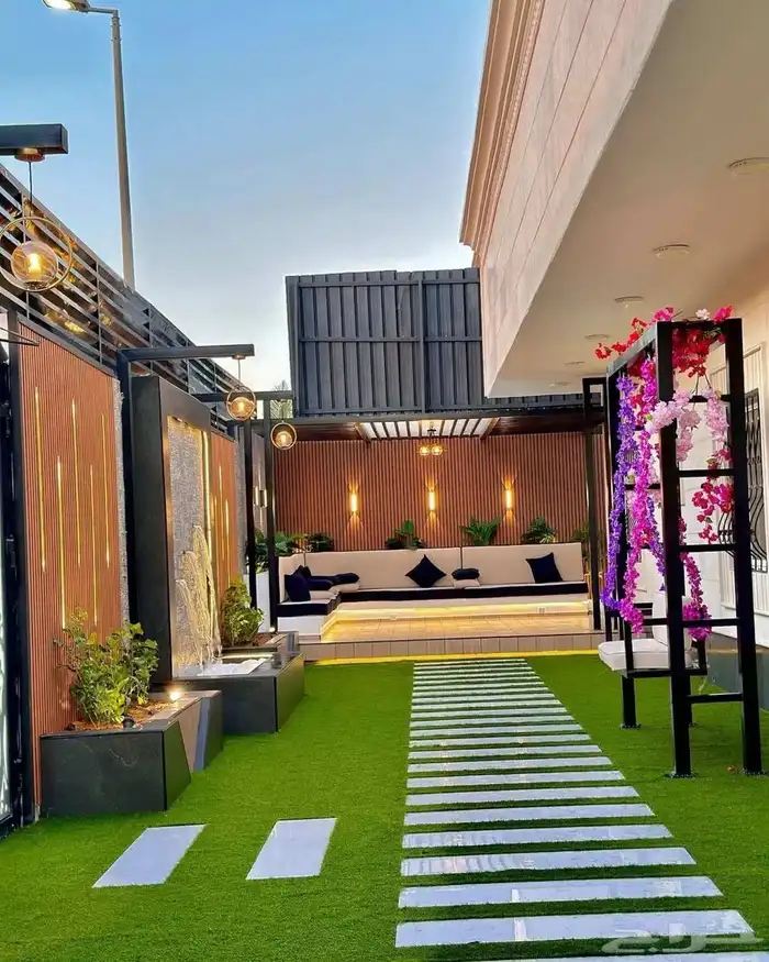 تنسيق حدائق وعمل جلسات وغرف زجاجيه 8