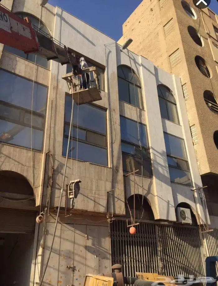 رش الرمل (تنظيف الدهان السابق) 0