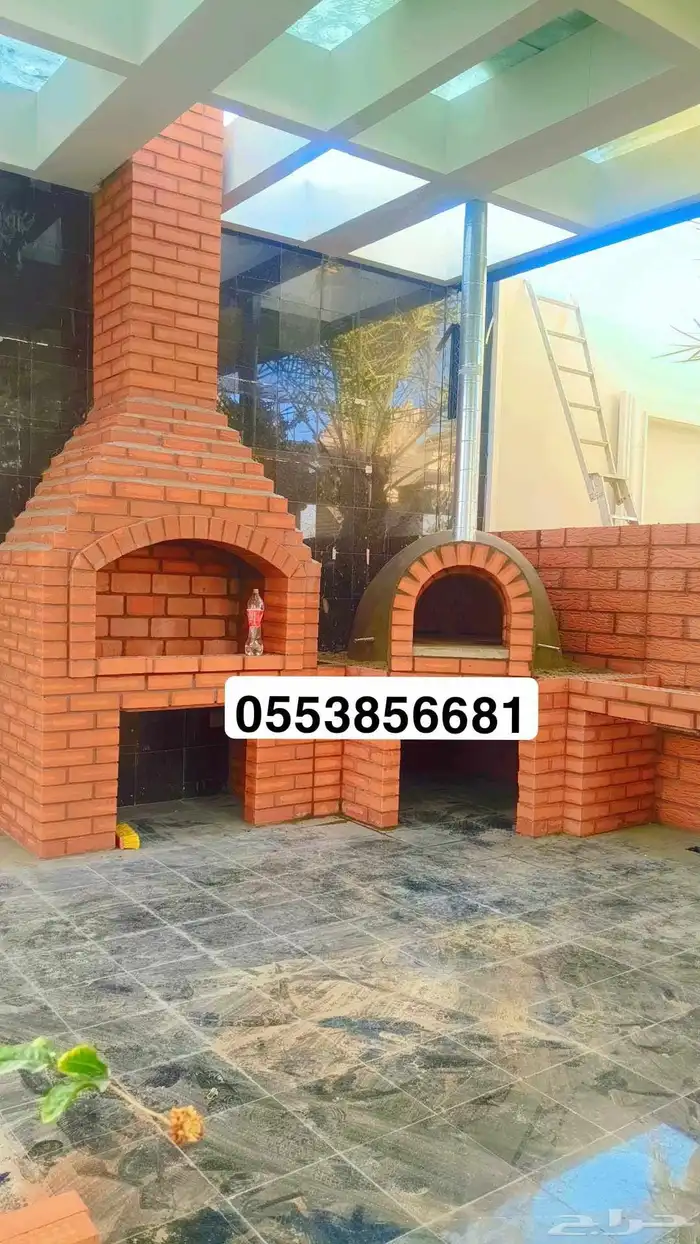 مشبات شوايات الافران معجنات مظلات مندي قرميد تنور ديكور خارج 0