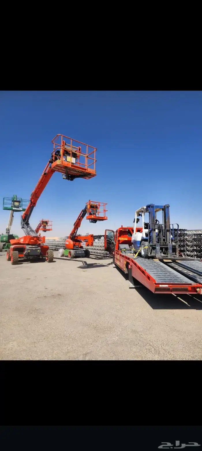 تأجير رافعات شوكية بجميع المقاسات   Forklift Rental   All S 9