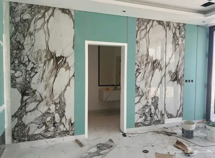 ديكورات بديل رخام وبديل خشب 1