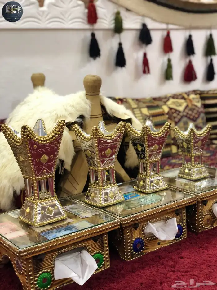 مباخر حائلية من خشب الاثل نحت يدوي 4