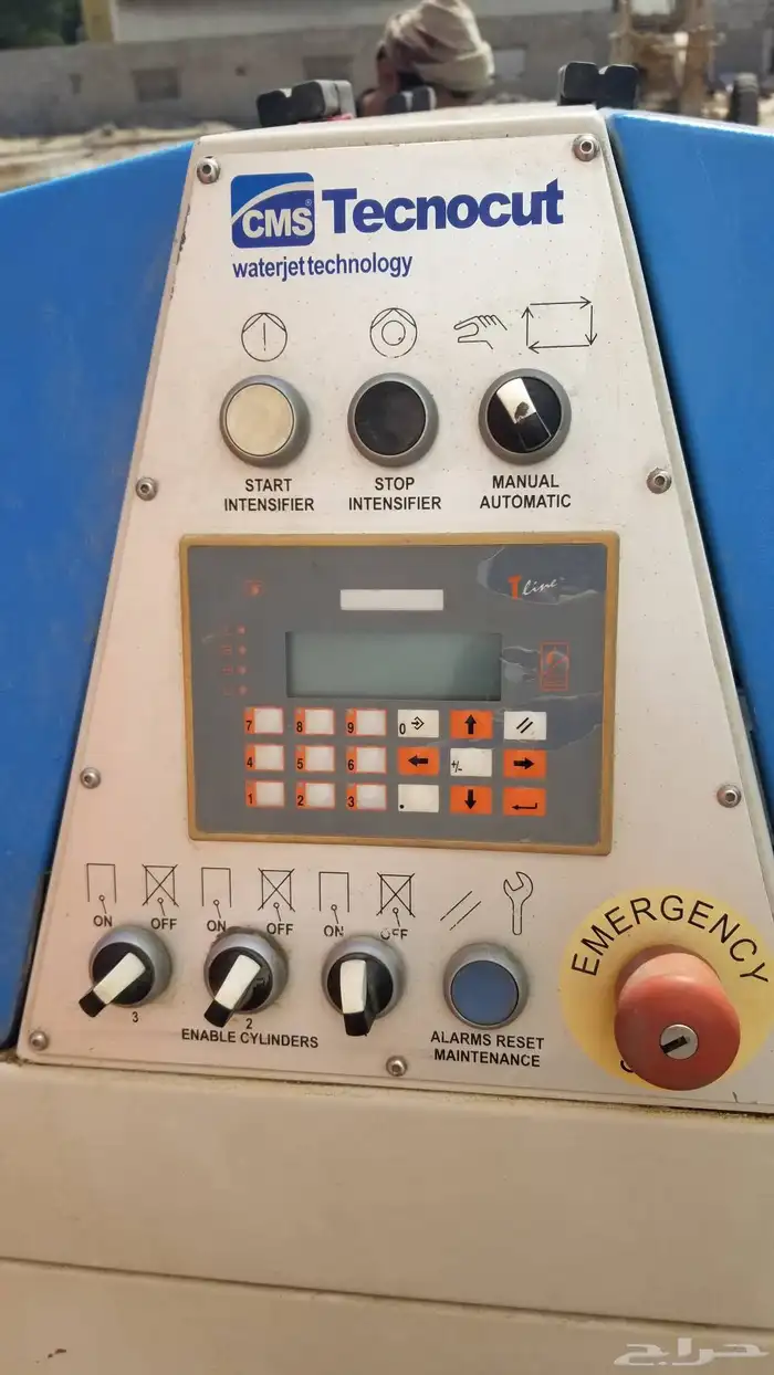 للبيع مكينه قص رخام وحديد با الماء 5