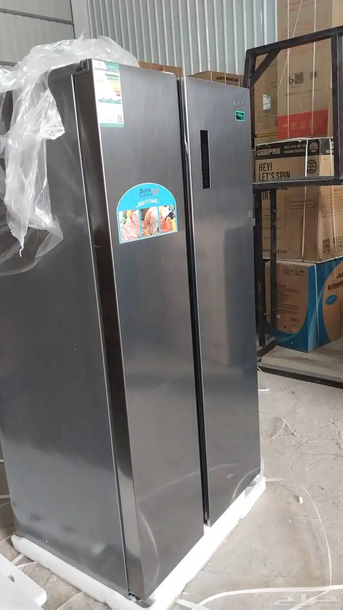عرض خاص علي ثلاجة دولابي 22 قدم استيل 2