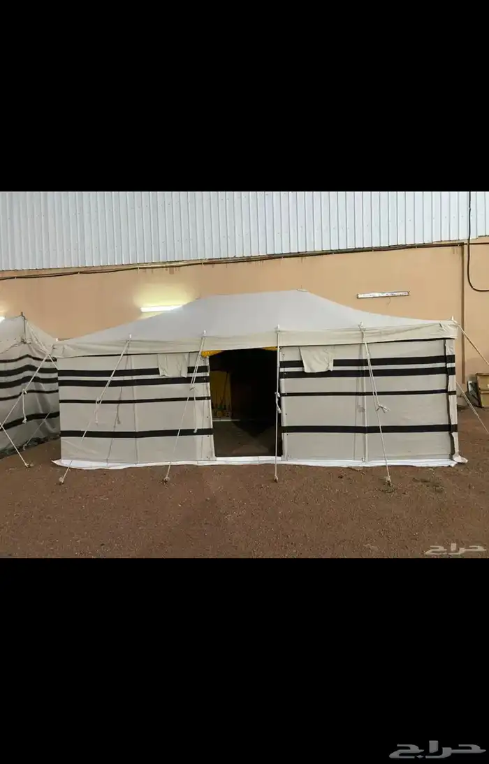 خيمة على شكل بيت شعر 5