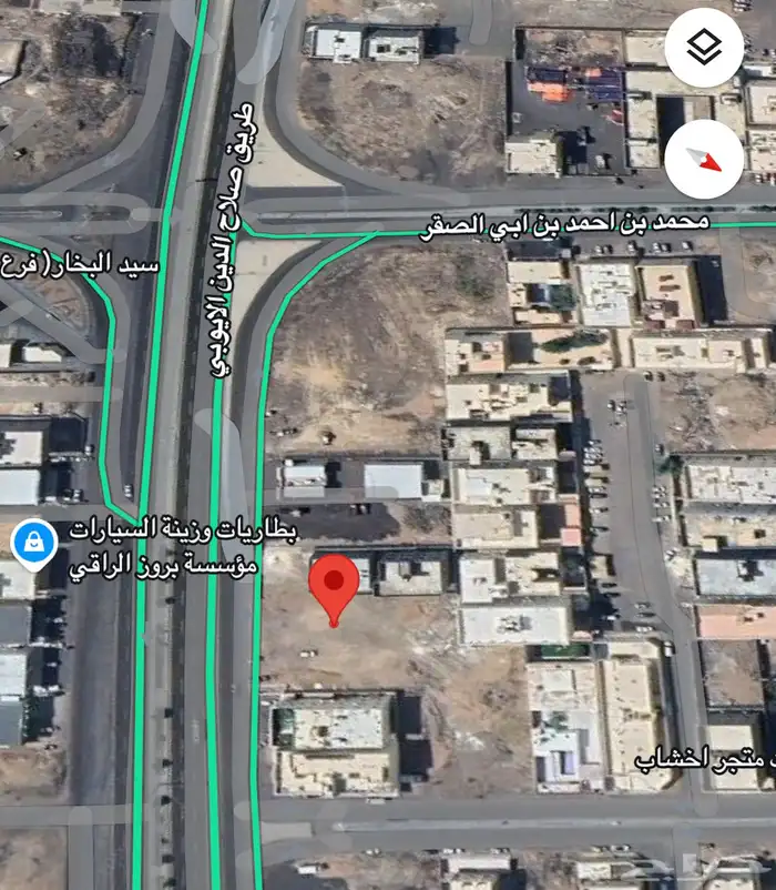 ارض تجارية على شارع صلاح الدين حي شوران 1